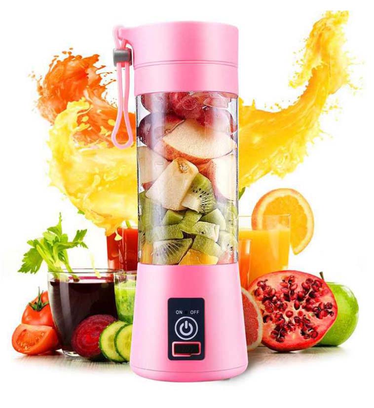 Smart Portable USB Rechargeable Fruit Juice Blender